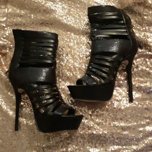 Paper Fox  5 inch stilettos